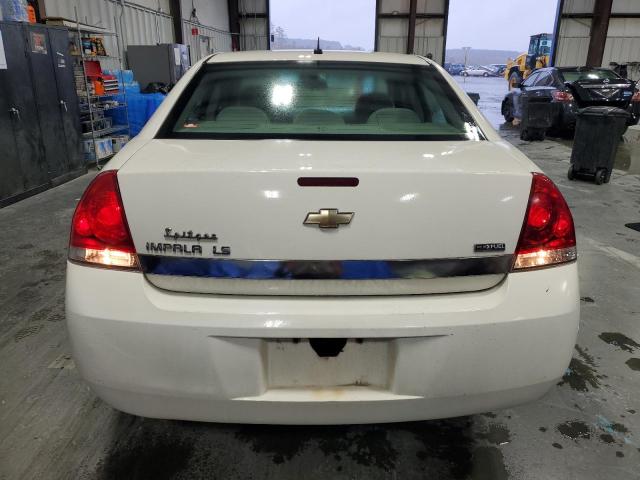2G1WB58K381275331 - 2008 CHEVROLET IMPALA LS WHITE photo 6
