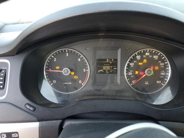 3VWLL7AJ3CM350080 - 2012 VOLKSWAGEN JETTA TDI Szary zdjęcie 9