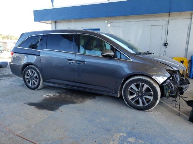 5FNRL5H93EB009007 - 2014 HONDA ODYSSEY TOURING Сұр фото 4