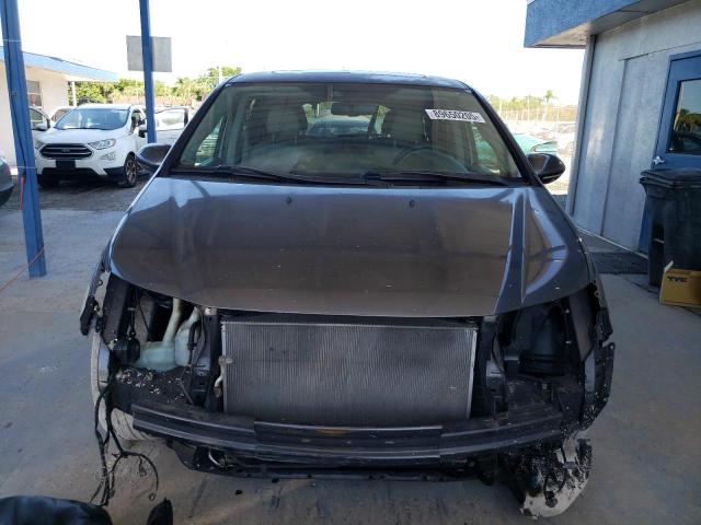 5FNRL5H93EB009007 - 2014 HONDA ODYSSEY TOURING Сұр фото 5