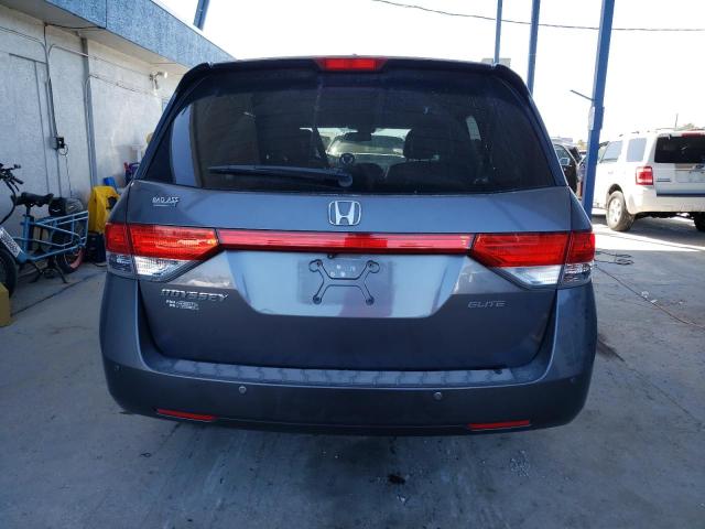 5FNRL5H93EB009007 - 2014 HONDA ODYSSEY TOURING Сұр фото 6