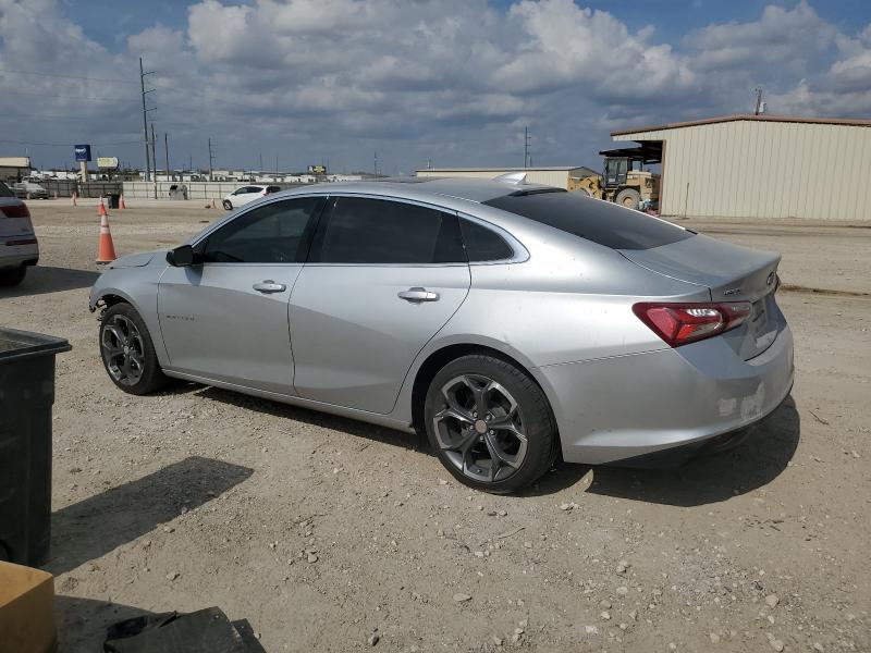 1G1ZD5ST0MF071565 - 2021 CHEVROLET MALIBU LT SILVER photo 2