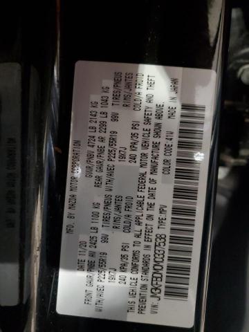 JM3KFBDM0M0337538 - 2021 MAZDA CX-5 GRAND TOURING BLACK photo 13