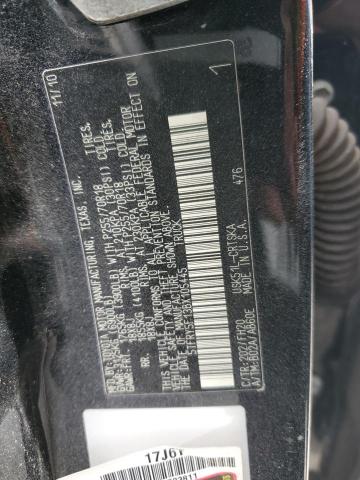 5TFRY5F13BX105445 - 2011 TOYOTA TUNDRA DOUBLE CAB SR5 BLACK photo 12