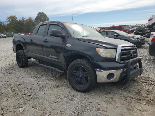 5TFRY5F13BX105445 - 2011 TOYOTA TUNDRA DOUBLE CAB SR5 BLACK photo 4
