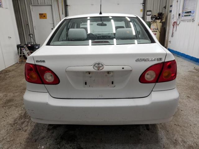 2T1BR32E64C246751 - 2004 TOYOTA COROLLA CE WHITE photo 6