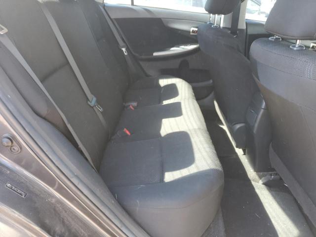 2T1BU4EE2BC611343 - 2011 TOYOTA COROLLA BASE GRAY photo 10