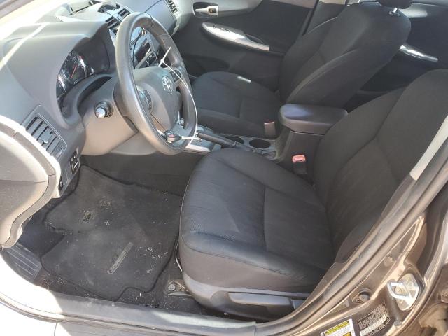 2T1BU4EE2BC611343 - 2011 TOYOTA COROLLA BASE GRAY photo 7