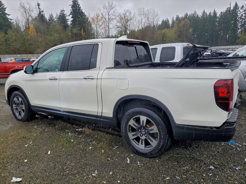 5FPYK3F79KB032167 - 2019 HONDA RIDGELINE RTL Білий фото 2