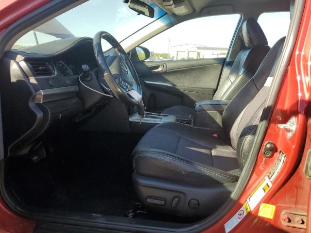 4T1BF1FK9CU539389 - 2012 TOYOTA CAMRY BASE RED photo 7