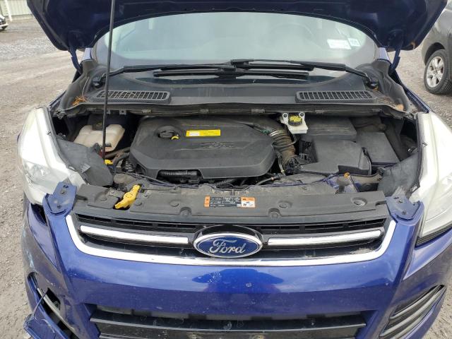 1FMCU9JX8FUB70041 - 2015 FORD ESCAPE TITANIUM 蓝色 照片 12