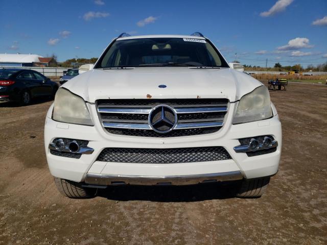 4JGBF7BB8AA533235 - 2010 MERCEDES-BENZ GL 450 4MATIC WHITE photo 5