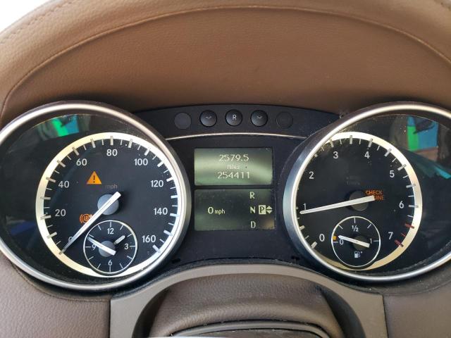 4JGBF7BB8AA533235 - 2010 MERCEDES-BENZ GL 450 4MATIC WHITE photo 9