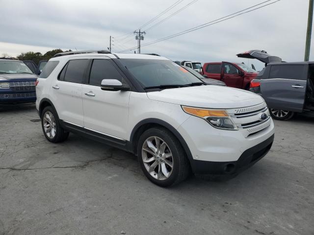 1FM5K8F81DGA24344 - 2013 FORD EXPLORER LIMITED 白色 照片 4