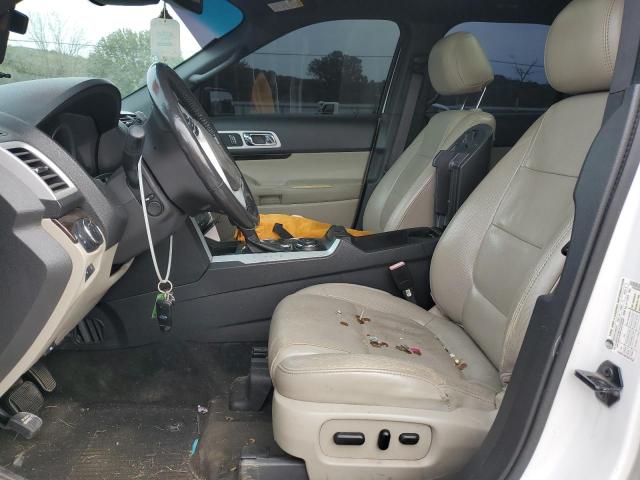 1FM5K8F81DGA24344 - 2013 FORD EXPLORER LIMITED 白色 照片 7