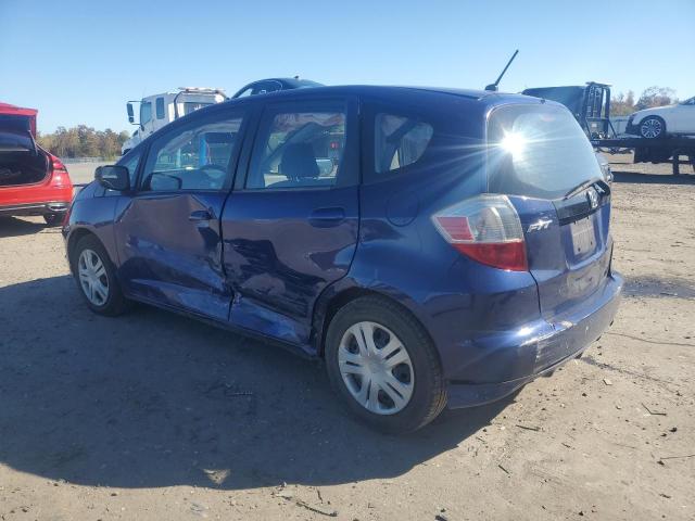 JHMGE8H25AC005309 - 2010 HONDA FIT BLUE photo 2