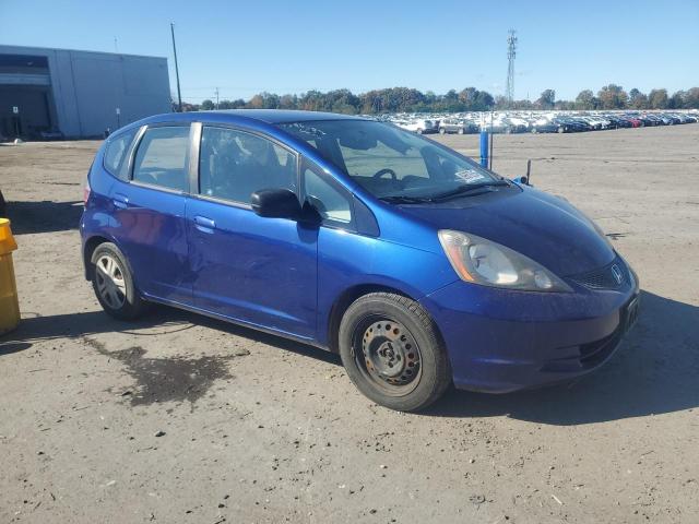 JHMGE8H25AC005309 - 2010 HONDA FIT BLUE photo 4