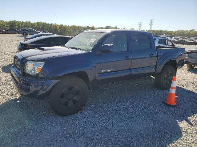 5TELU42N27Z342142 - 2007 TOYOTA TACOMA DOUBLE CAB BLUE photo 2