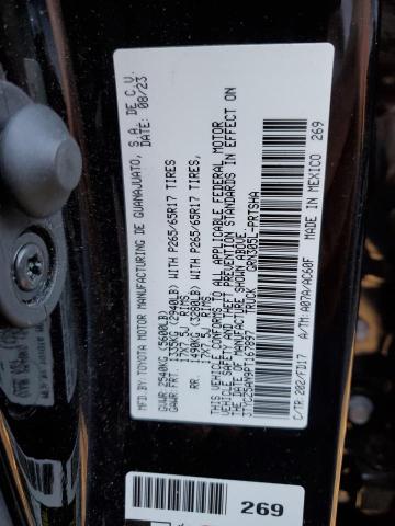 3TYCZ5AN9PT167897 - 2023 TOYOTA TACOMA DOUBLE CAB 黑色 照片 12