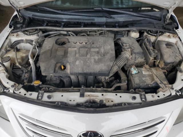5YFBU4EE7DP095645 - 2013 TOYOTA COROLLA BASE თეთრი ფოტო 11
