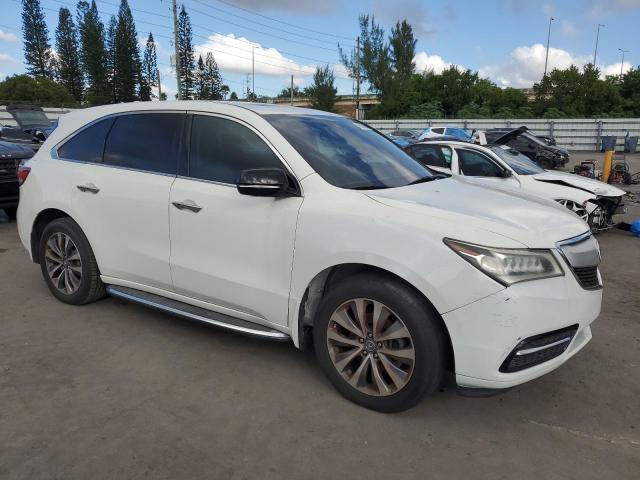 5FRYD3H41FB009427 - 2015 ACURA MDX TECHNOLOGY 白色 照片 4
