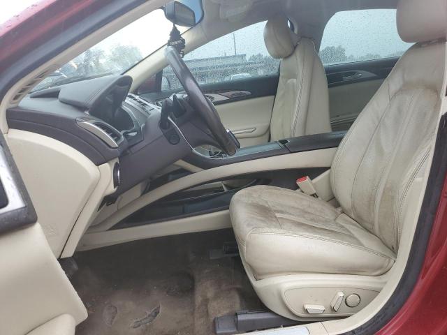 3LN6L2G9XFR619310 - 2015 LINCOLN MKZ BURGUNDY photo 7