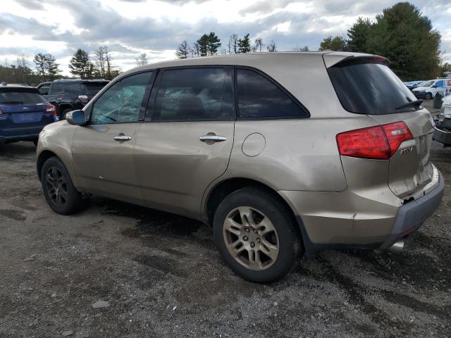 2HNYD28338H531289 - 2008 ACURA MDX TECHNOLOGY Բեժ լուսանկար 2