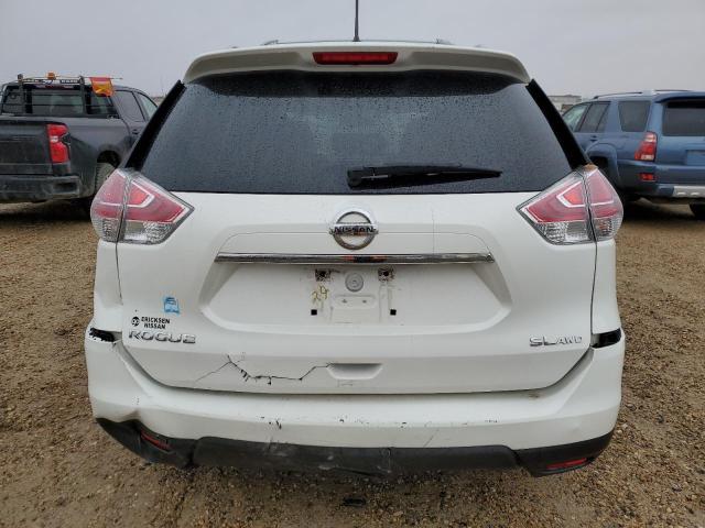 5N1AT2MV8GC858530 - 2016 NISSAN ROGUE S WHITE photo 6