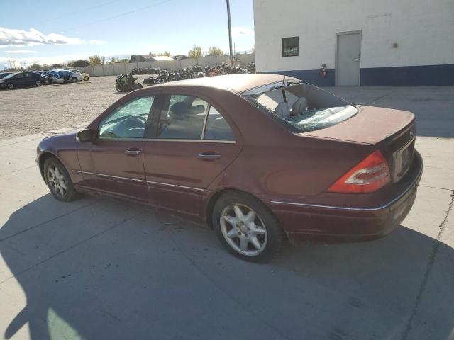 WDBRF61J21F019582 - 2001 MERCEDES-BENZ C 240 勃艮第红 照片 2