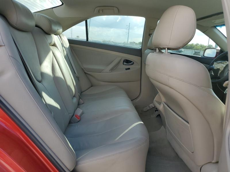 4T1BK46K37U051557 - 2007 TOYOTA CAMRY LE RED photo 10
