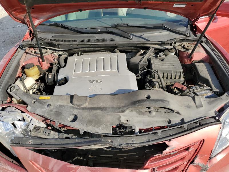 4T1BK46K37U051557 - 2007 TOYOTA CAMRY LE RED photo 11