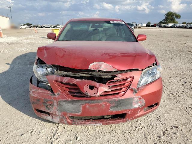 4T1BK46K37U051557 - 2007 TOYOTA CAMRY LE RED photo 5