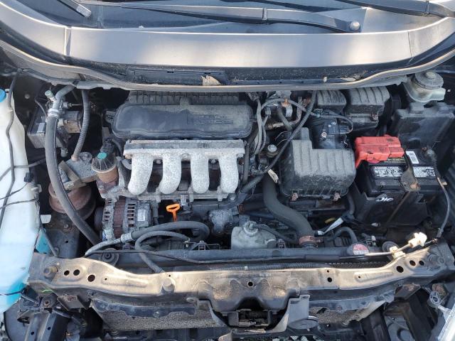 JHMGE8H42AS018543 - 2010 HONDA FIT SPORT შავი ფოტო 11