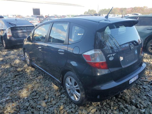 JHMGE8H42AS018543 - 2010 HONDA FIT SPORT შავი ფოტო 2