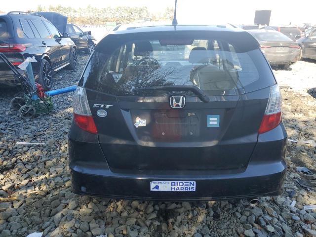 JHMGE8H42AS018543 - 2010 HONDA FIT SPORT შავი ფოტო 6