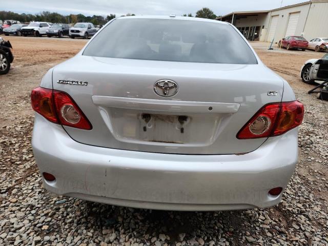 JTDBL40E499062447 - 2009 TOYOTA COROLLA BASE SILVER photo 6