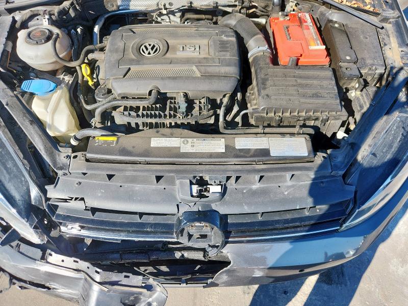 WVWWA7AUXKW196014 - 2019 VOLKSWAGEN GOLF R GRAY photo 11