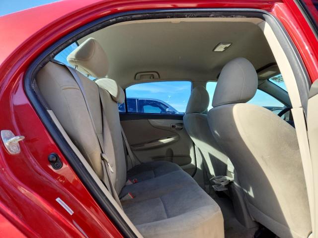 1NXBU40EX9Z025246 - 2009 TOYOTA COROLLA BASE Rot Foto 10