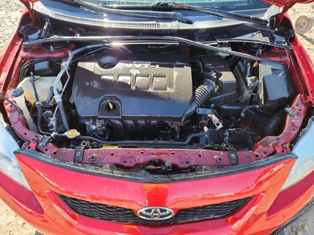 1NXBU40EX9Z025246 - 2009 TOYOTA COROLLA BASE Rot Foto 11