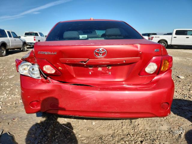 1NXBU40EX9Z025246 - 2009 TOYOTA COROLLA BASE Rot Foto 6