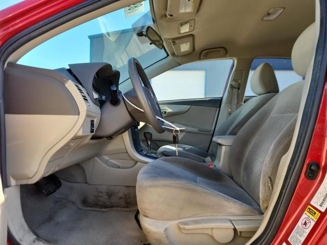 1NXBU40EX9Z025246 - 2009 TOYOTA COROLLA BASE Rot Foto 7