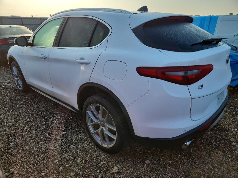 ZASFAKBN2J7B97510 - 2018 ALFA ROMEO STELVIO TI WHITE photo 2