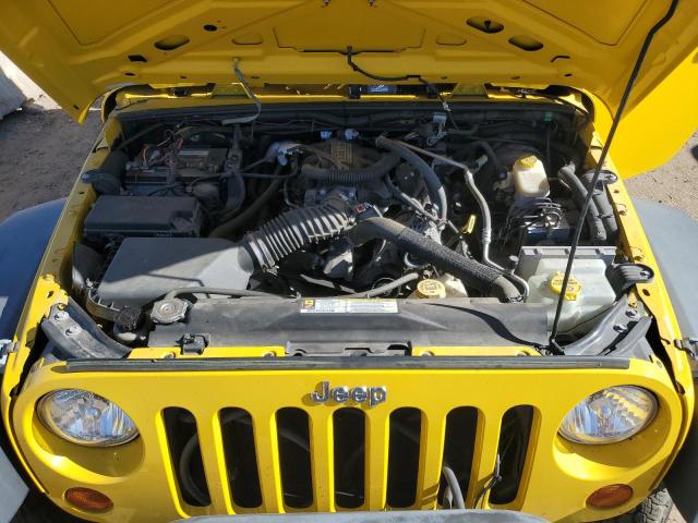 1J4FA24118L511825 - 2008 JEEP WRANGLER X Sarı foto 11