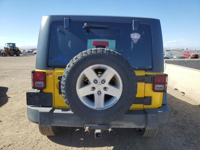 1J4FA24118L511825 - 2008 JEEP WRANGLER X Sarı foto 6