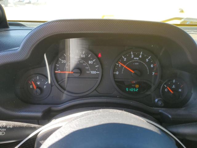 1J4FA24118L511825 - 2008 JEEP WRANGLER X Sarı foto 9