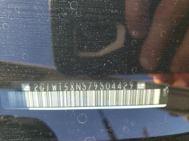 2G1WT58N379304429 - 2007 CHEVROLET IMPALA LT თეთრი ფოტო 13