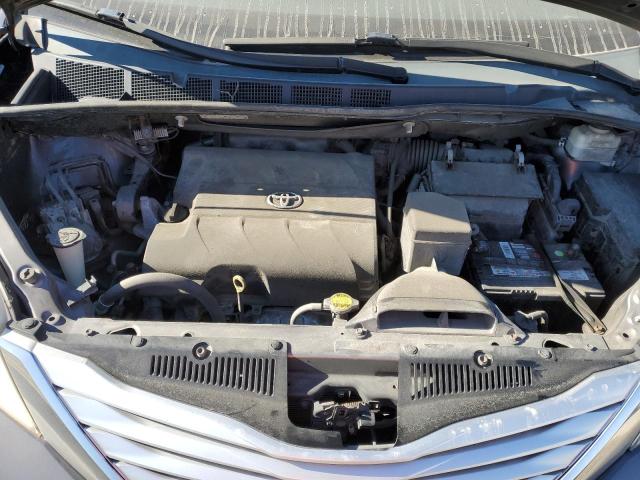 5TDDK3DC4ES085835 - 2014 TOYOTA SIENNA XLE 灰色 照片 12