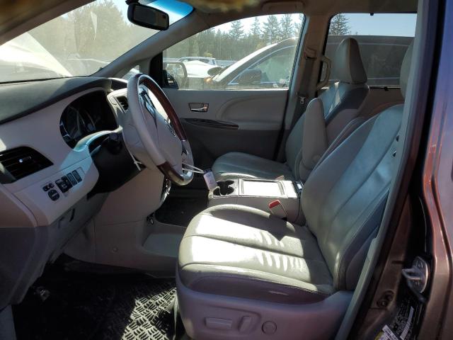 5TDDK3DC4ES085835 - 2014 TOYOTA SIENNA XLE 灰色 照片 7