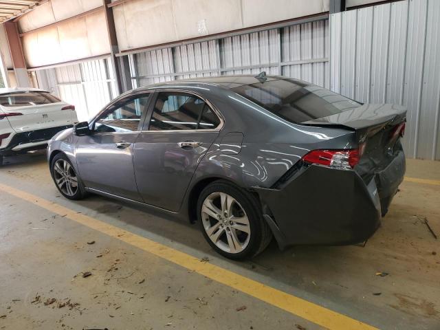 JH4CU4F67AC002363 - 2010 ACURA TSX GRAY photo 2