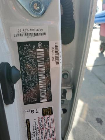 JTDKARFU4K3070932 - 2019 TOYOTA PRIUS Սպիտակ լուսանկար 13